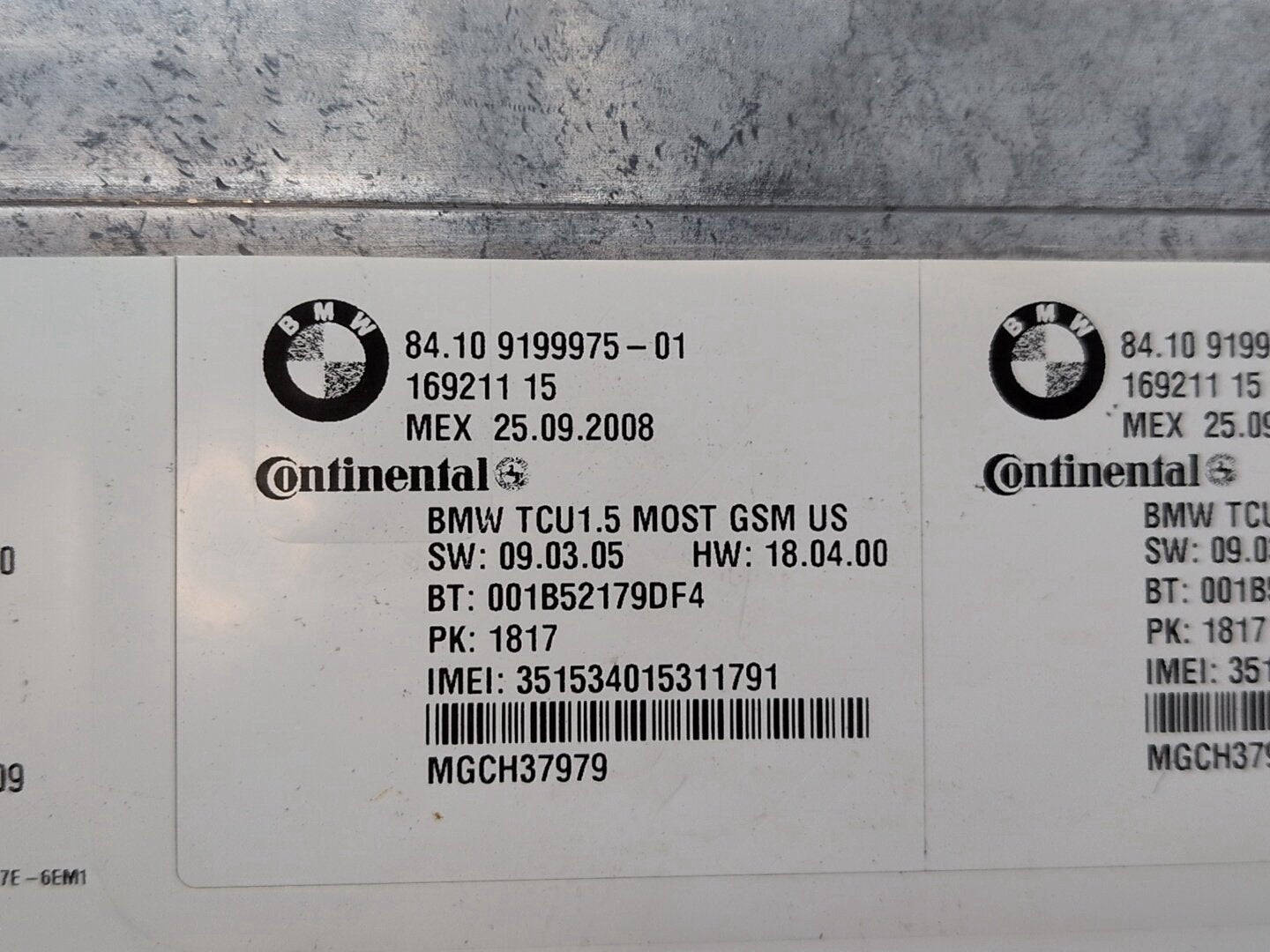 OEM BMW E82 E88 E90 E92 E93 Bluetooth IBUS Telematic Control Module Unit TCU