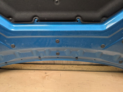 14-19 OEM BMW F15 F16 F85 F86 X5 X6 X5M X6M Hood Bonnet Panel LONG BEACH BLUE METALLIC (C16)
