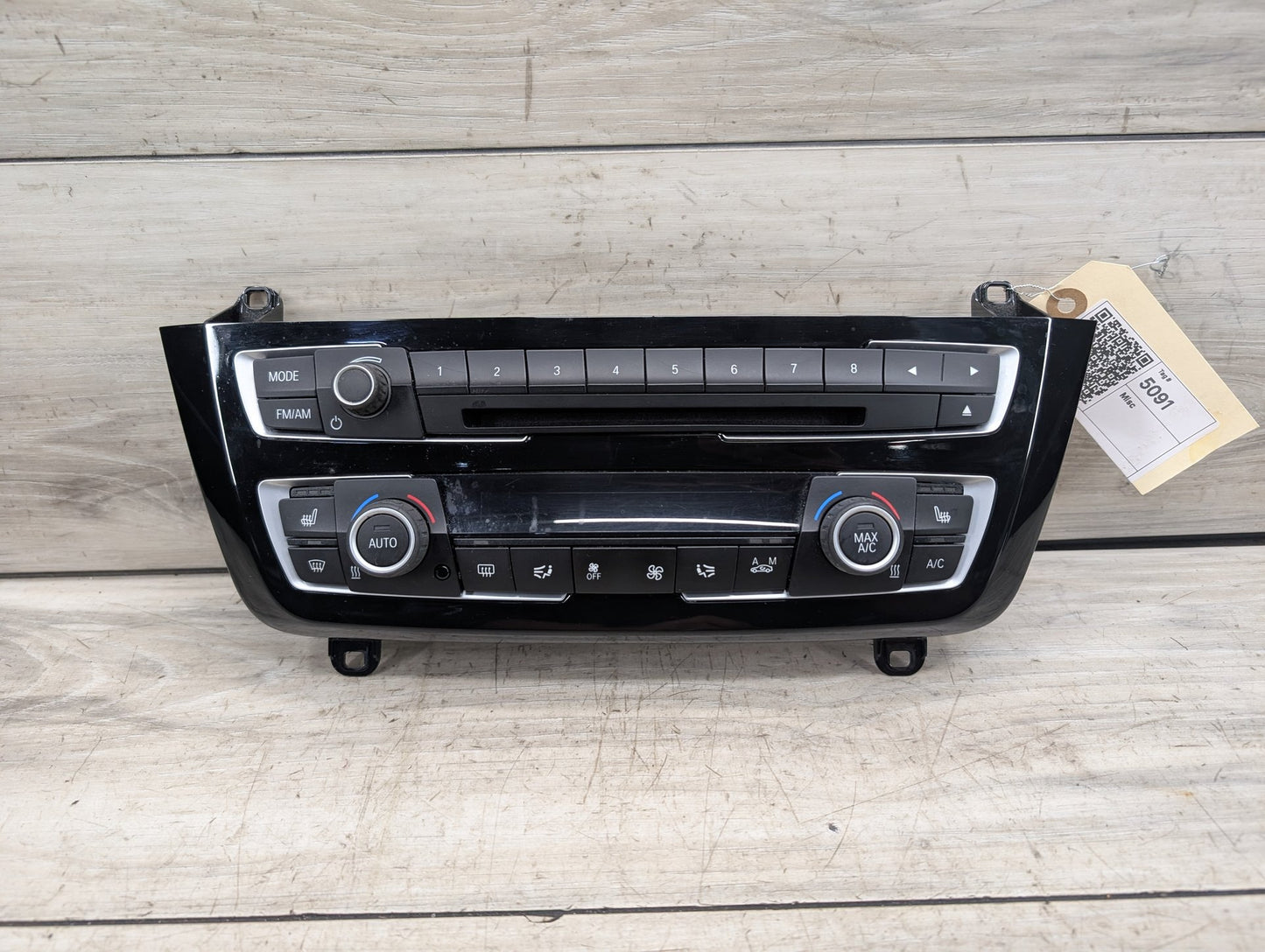 12-16 OEM BMW F22 F32 F30 F36 M4 M3 AC Heater Control Panel Radio Media Buttons