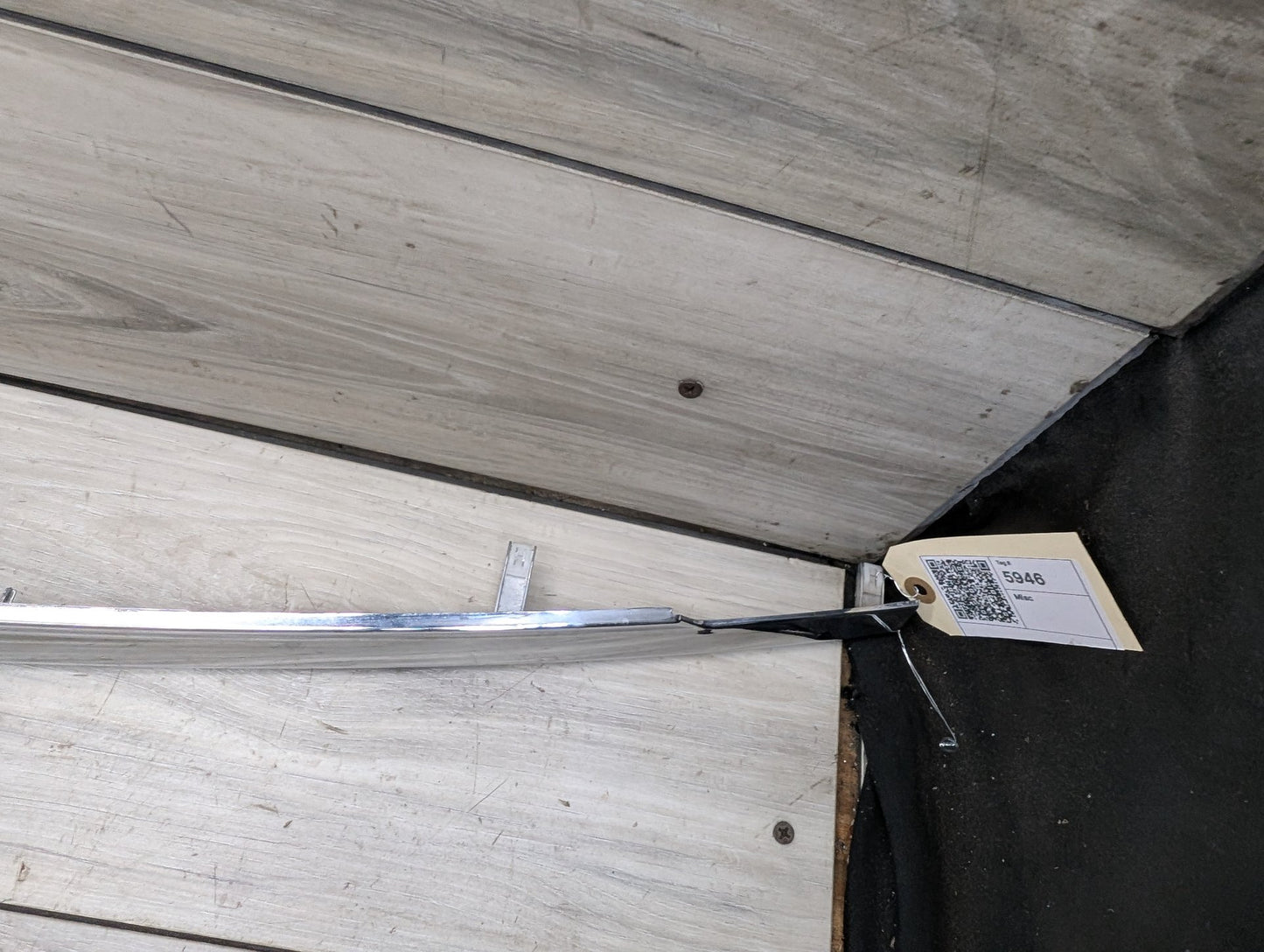 16-19 OEM BMW G12 740 750 M760 Rear Trunk Lid Trim Molding Chrome