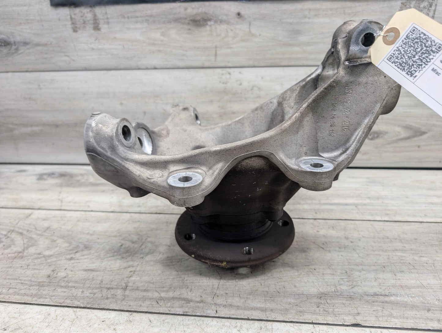 2014-2019 BMW F34 3 Series Front Right Passenger Spindle Hub Carrier Knuckle OEM