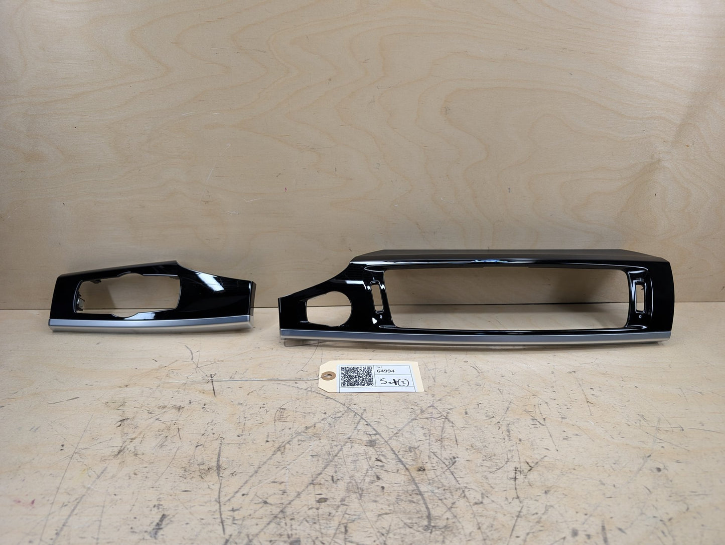 2011-2016 BMW X3 F25 Dashboard Dash Board Panel Interior Trims PAIR 9329354