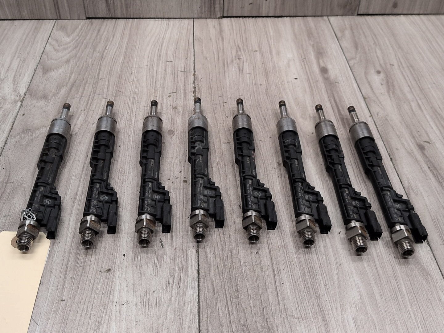 OEM BMW F10 F13 M5 M6 Engine S63 N63 V8 High Pressure Fuel Injectors SET (8) EU5