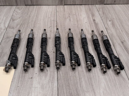 OEM BMW F10 F13 M5 M6 Engine S63 N63 V8 High Pressure Fuel Injectors SET (8) EU5