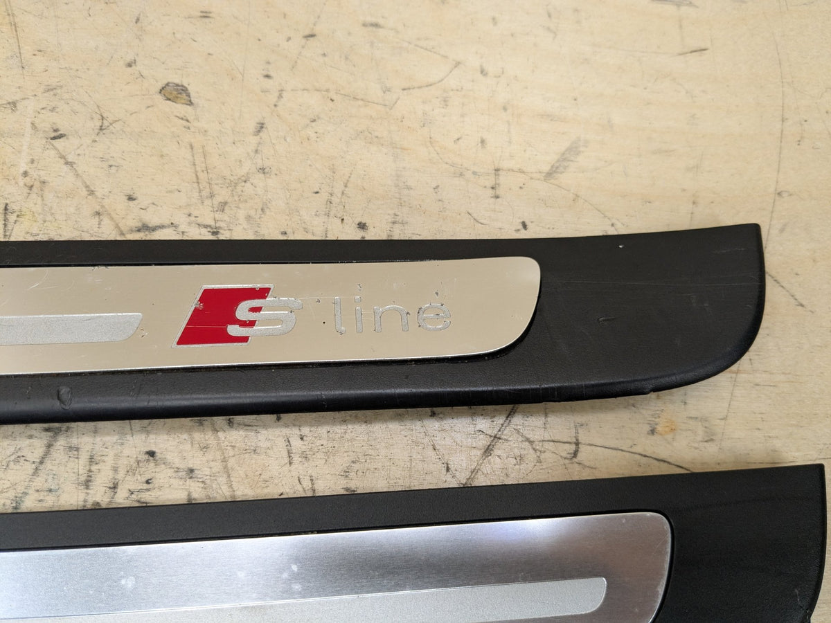 2012-2018 Audi A6 C7 Scuff Plate Door Sill SET 4G0853373B OEM
