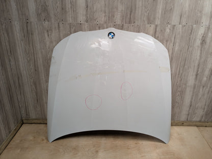 *09-11 OEM BMW E90 E91 328 335 Sedan Hood Bonnet Panel White