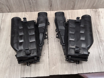 09-12 Mercedes-Benz W212 E550 M278 Engine Left Right Air Filter Box Assembly SET