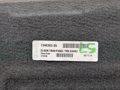 12-18 OEM BMW F30 F80 M3 Sedan Rear Trunk Floor Mat Carpet Cargo Cover Black
