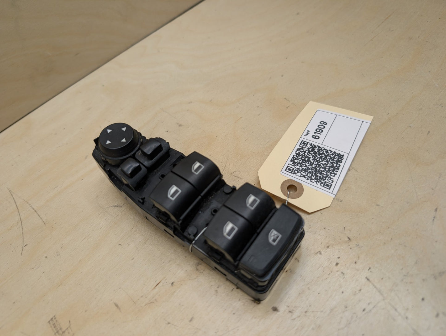 OEM BMW F06 F10 F25 F30 F80 Front Left Driver Main Master Power Window Switch