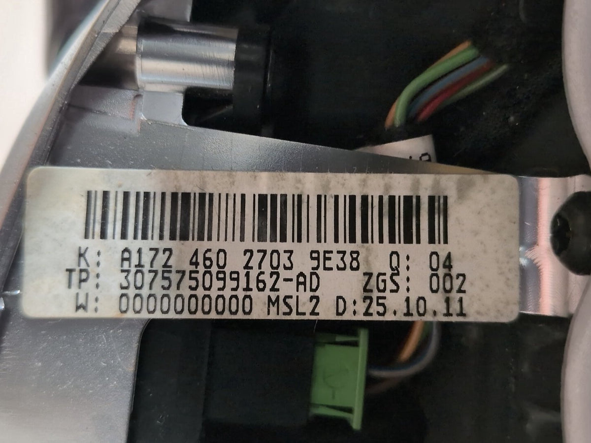 2009-2012 Mercedes-Benz E550 W212 Steering Wheel Assembly A1724602703 OEM