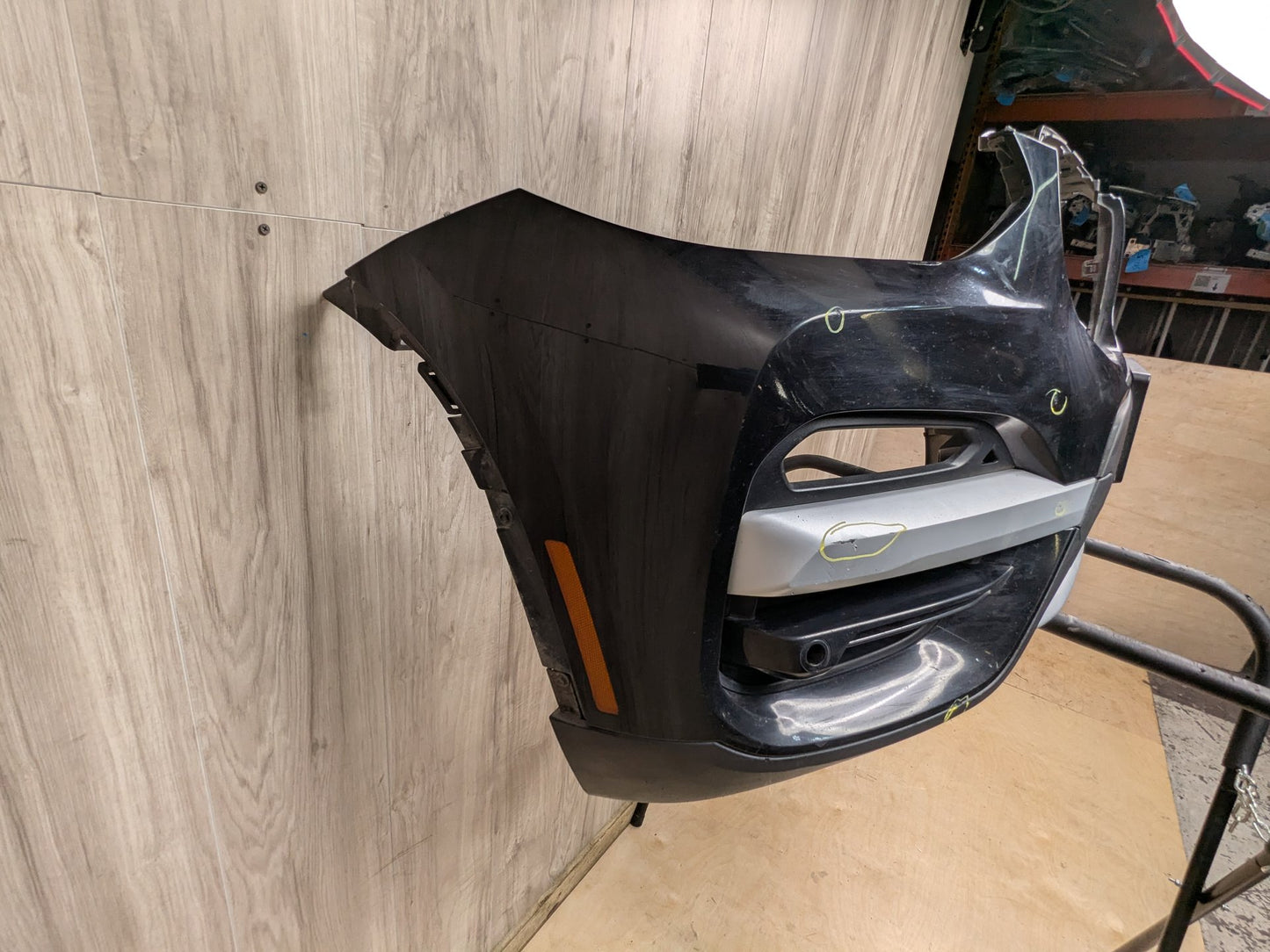 18-21 OEM BMW G01 X3 30 BASIS Front Bumper Cover w/ Grilles Black 668