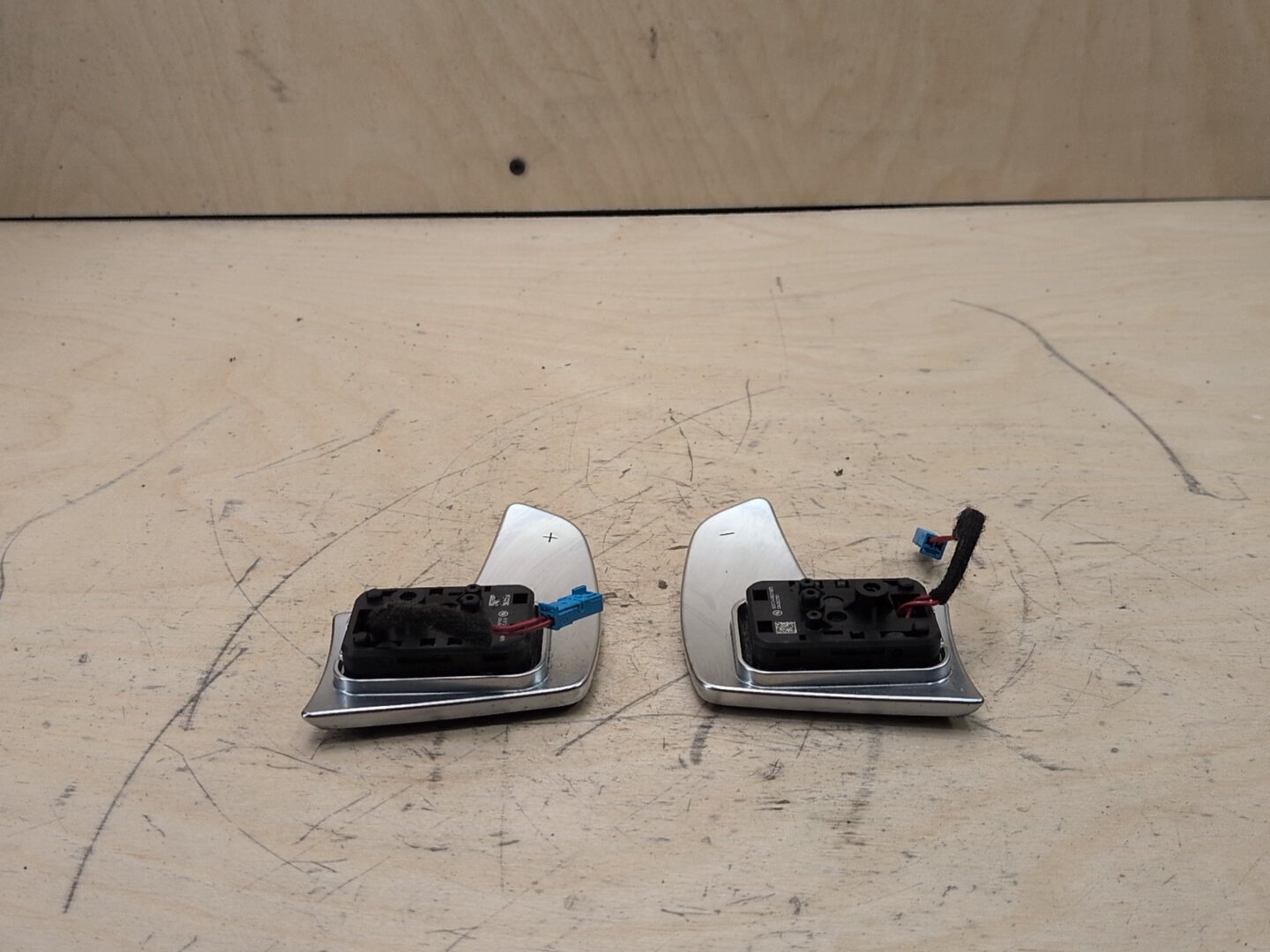 2016-2022 BMW 750i G12 Left Right Steering Wheel Paddle Shifter SET 9372496