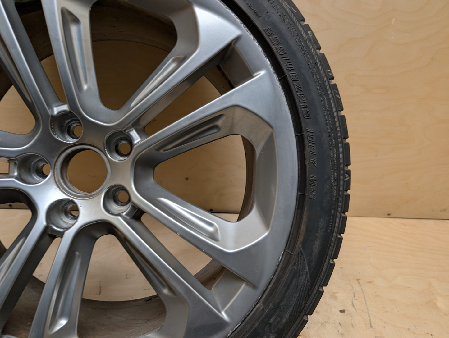 15-18 OEM Audi Q3 Wheel Rim 19x8.5 ET36 Alloy Double Spoke 8U0601025AD
