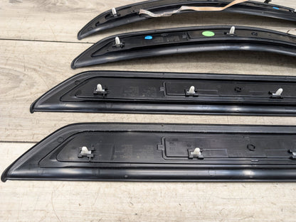 2017-2023 BMW M550i xDrive G30 Front Rear Left Right Scuff Plate Door Sill SET 8064905
