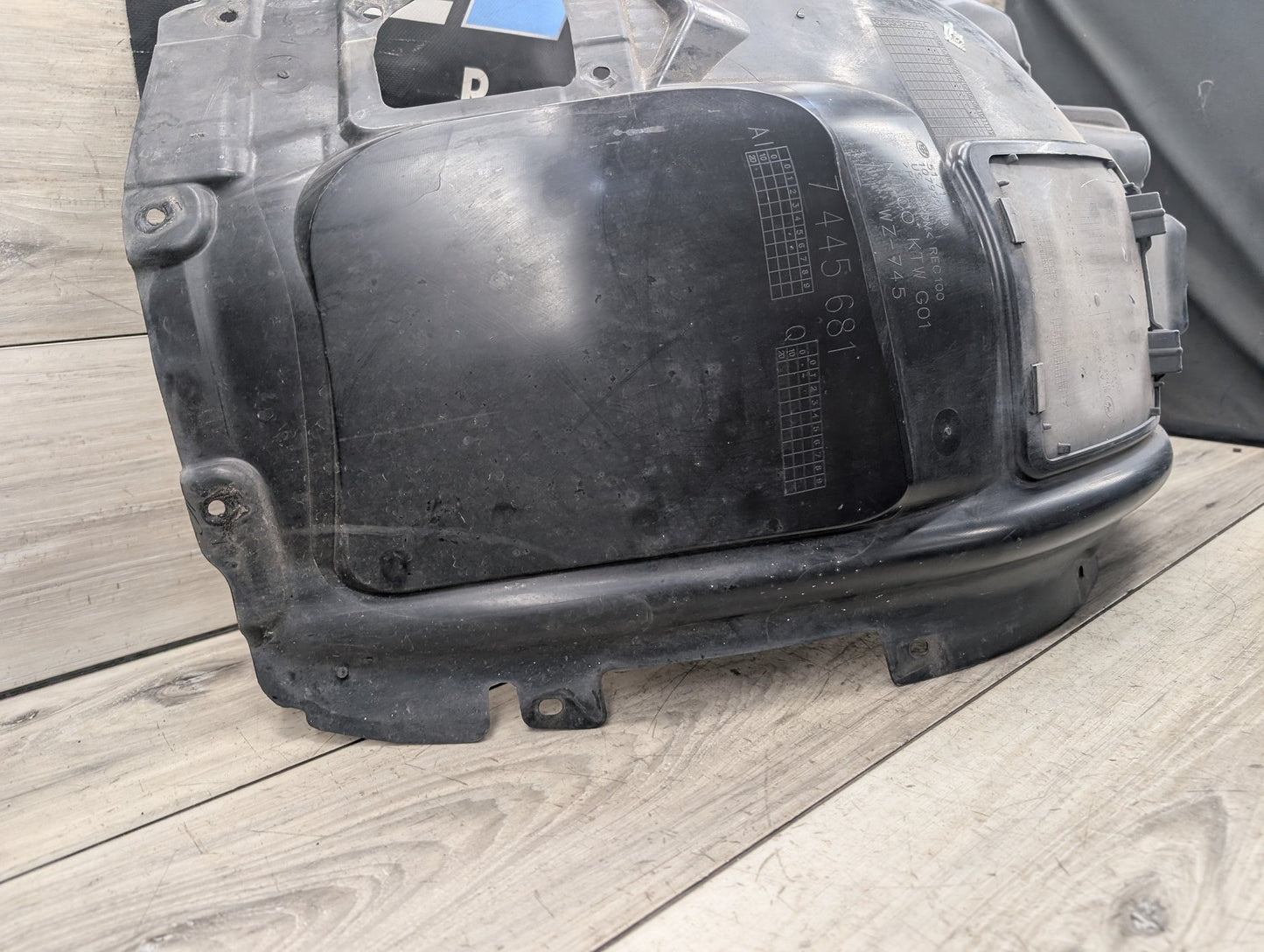 18-24 OEM BMW G01 G02 X3 X4 Front Left Driver Fender Liner Wheel Splash Shield