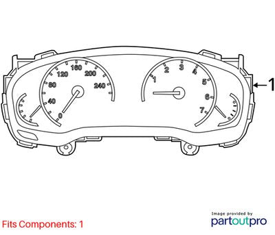 PRE-LCI OEM BMW G01 G02 G12 G30 X3 Digital Instrument Speedometer Gauge Cluster