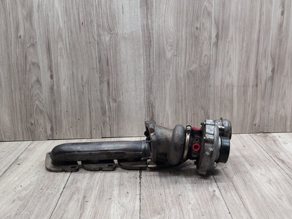 09-12 Mercedes-Benz W212 E550 M278 Right Engine Motor Turbo Charger w/ Manifold