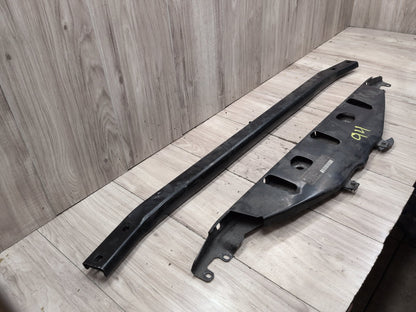 2011-2016 BMW M5 F10 Front Upper Radiator Tie Bar Panel Support w/ Bars SET 7200690 OEM