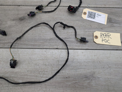 OEM BMW F90 M5 G30 Rear Parking Distance Sonic Harness Wire w/O PDC