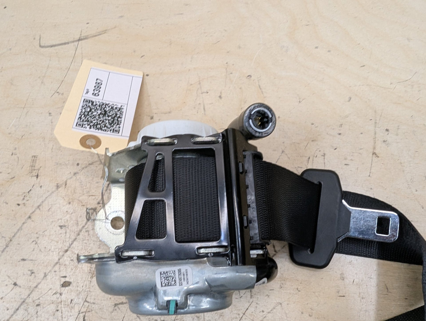 OEM BMW F97 G01 G02 X3 X4 REAR Left Driver Seat Belt Seatbelt Retractor Black