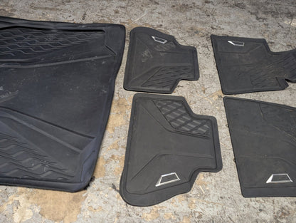2019-2026 BMW X5 G05 Front Rear Left Right All Weather Mat Carpet Floor Mats SET 5A1D9E8