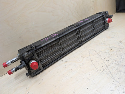 14-19 OEM BMW F85 F86 X5M X6M Front Engine Oil Heat Exchanger Assembly
