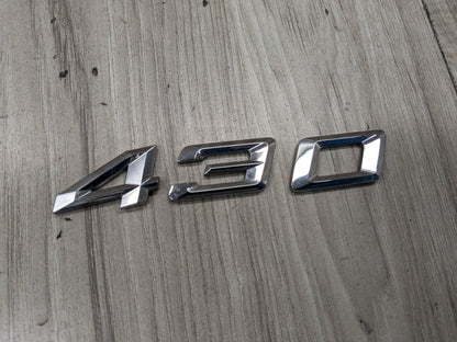 2022-2026 BMW 430i G26 Liftgate Trunk Lid Badge/ Letters 9463148 OEM