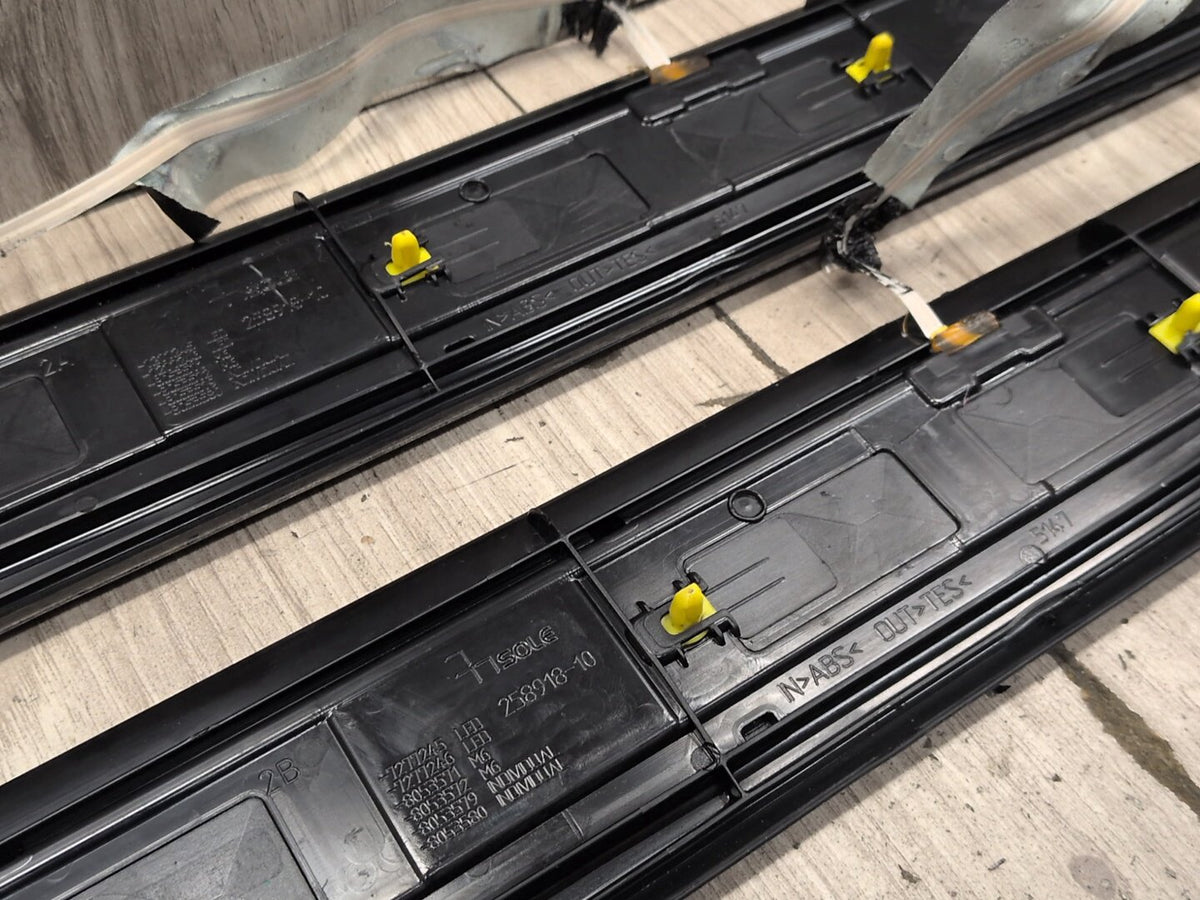 2012-2018 BMW M6 F06 Front Rear Left Right Scuff Plate Door Sill SET 7277249 OEM