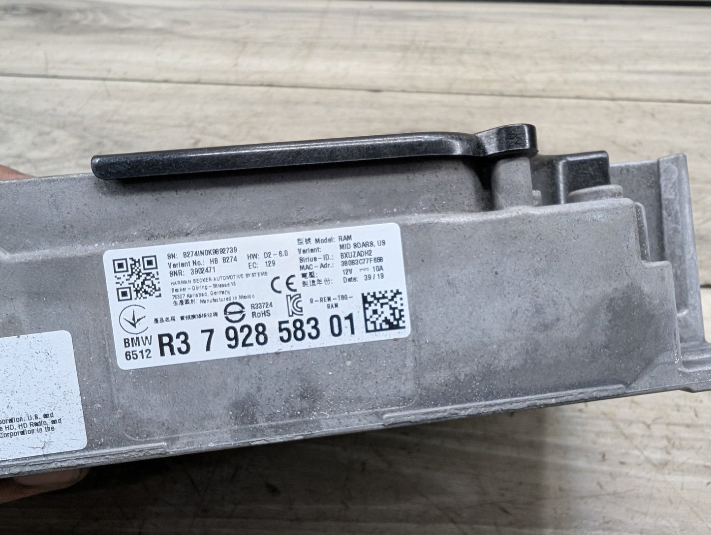 OEM BMW F90 G11 G12 G20 G30 X3 X4 X5 Receiver Tuner Audio Control Module