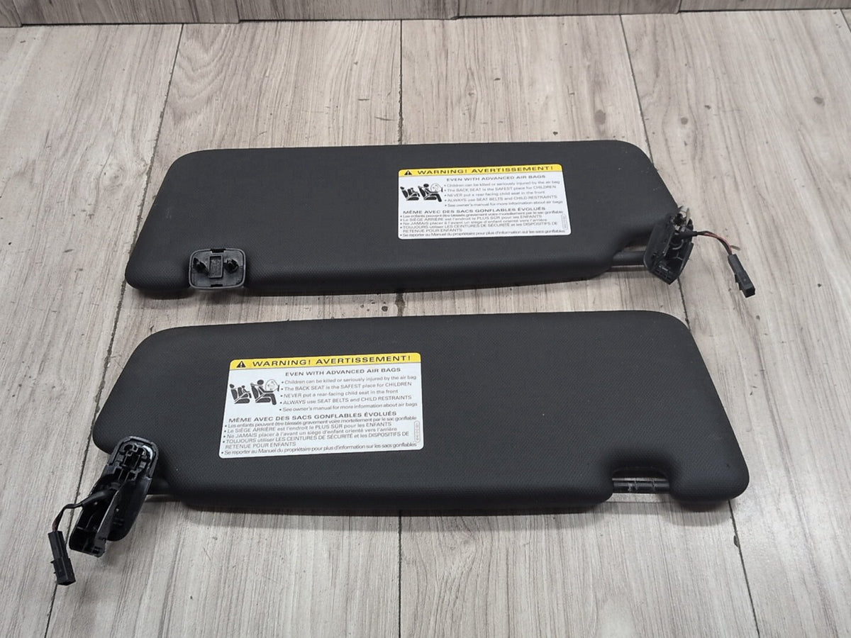 2015-2018 Audi Q3 8U Front Left Right Sun Visor SET 8U0857551M OEM
