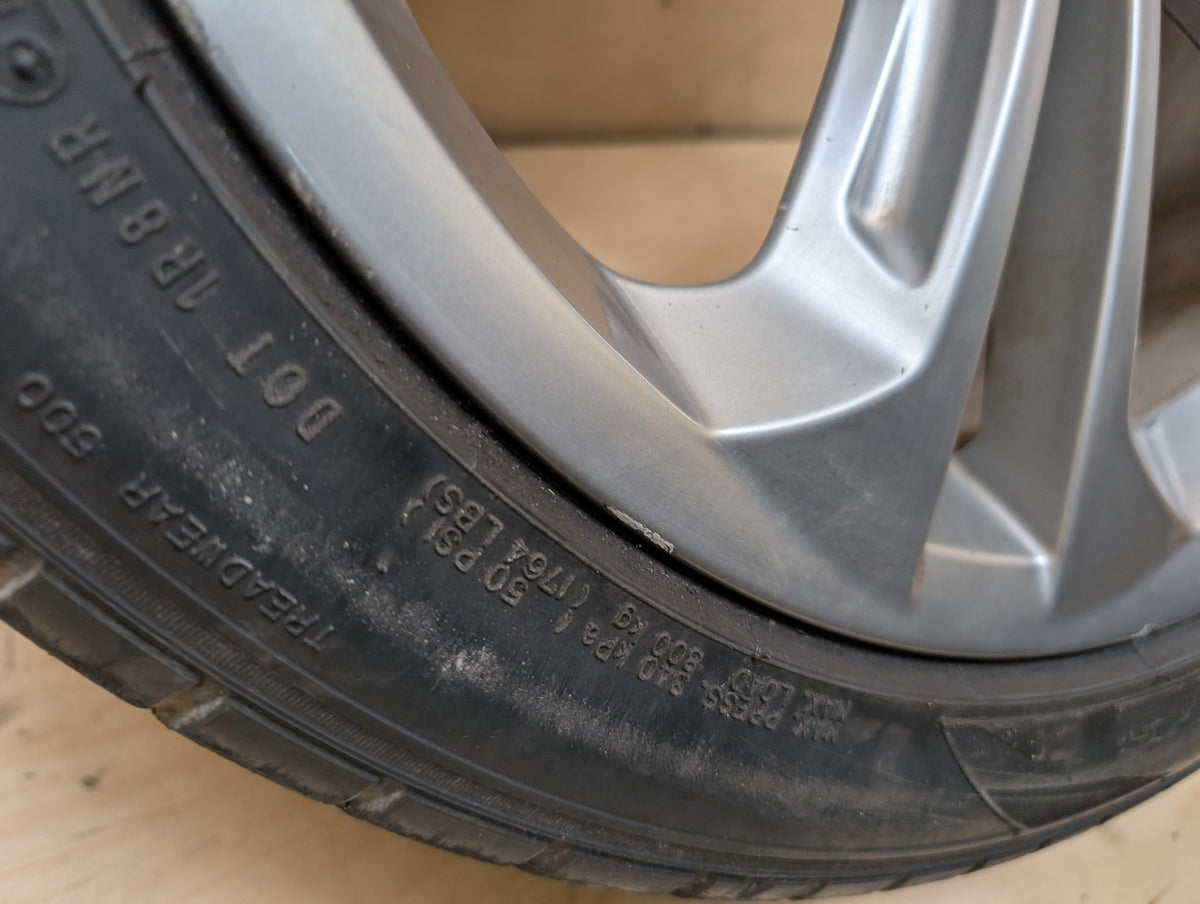 15-18 OEM Audi Q3 Wheel Rim 19x8.5 ET36 Alloy Double Spoke 8U0601025AD