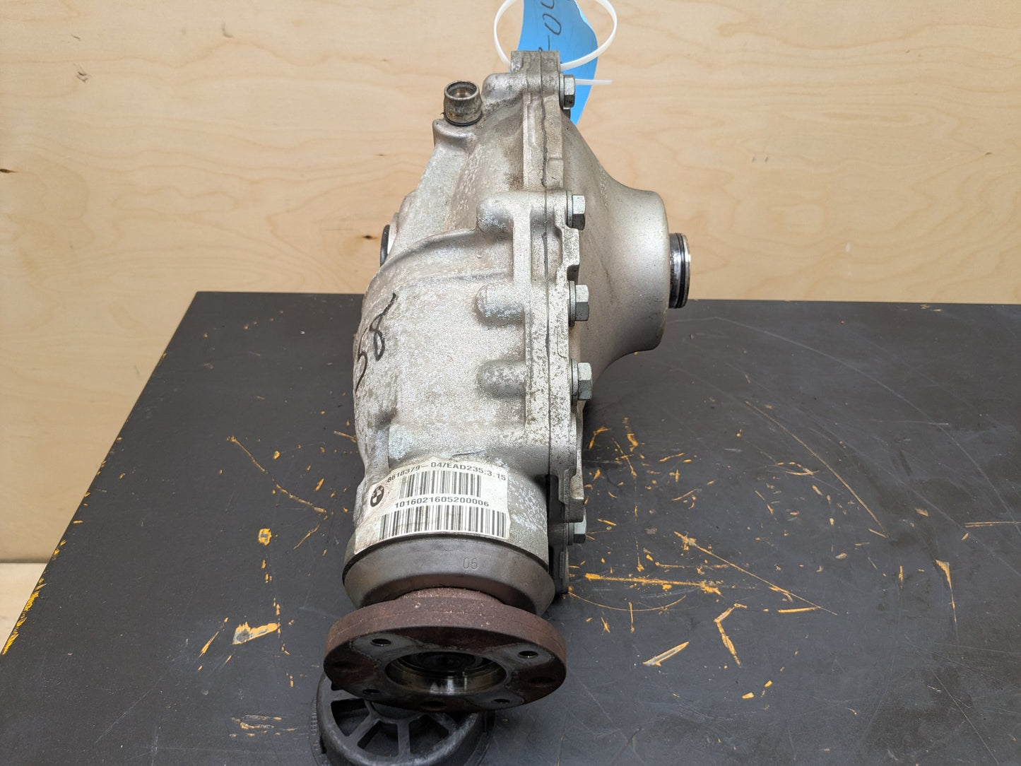14-19 OEM BMW F15 F16 X5 X6 N55 AWD Front Differential Axle Carrier Ratio 3.15