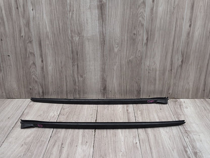 2019-2026 BMW M340i G20 Front Left Right Side Windshield Drip Trim Molding SET 7427874 OEM