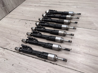 2011-2016 BMW M5 F10 Engine Motor Fuel Injector SET 7599876