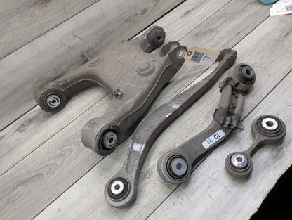2011-2016 BMW 535i F10 Rear Left Driver Control Arms SET 6784349