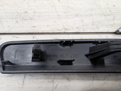 2008-2017 Audi S5 8T Front Rear Left Right Dash Interior Trims SET 8K0863305 09-17 OEM AUDI A4 A5 S4 S5 Front Dash Dashboard Center Display Console Trim Aluminum