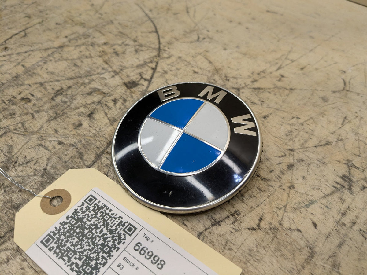 OEM BMW E82 E92 F02 F10 F22 F30 F44 F82 Rear Trunk Lid Round Emblem Logo 82MM