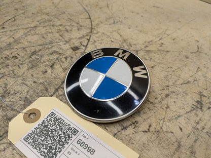 OEM BMW E82 E92 F02 F10 F22 F30 F44 F82 Rear Trunk Lid Round Emblem Logo 82MM
