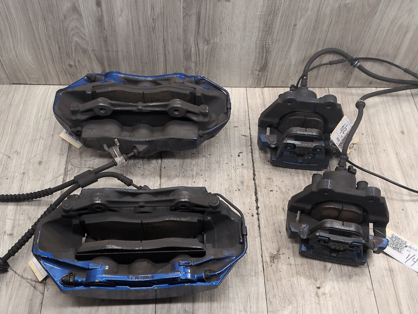 2014 - 2018 BMW X5 F85 Front Rear Left Right Brake Caliper SET 7852967 S63B44T2