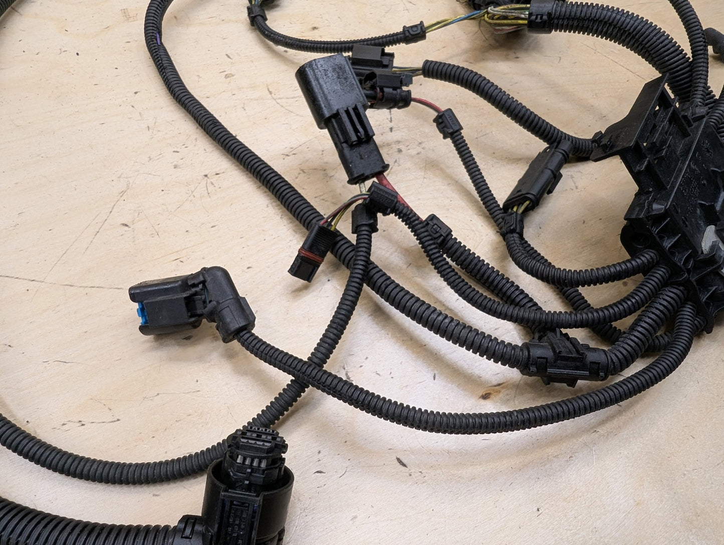 14-19 OEM BMW F15 F16 X5 X6 Engine N55 Wiring Wire Harness Module 1