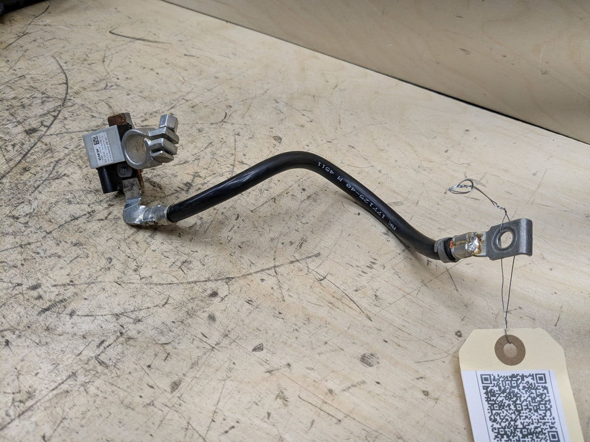 OEM BMW E90 E91 E92 E93 328 330 335 Negative Battery Cable Terminal IBS Sensor