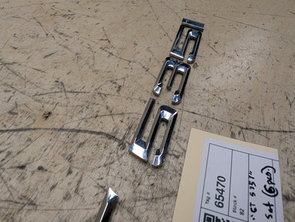 2010-2017 BMW 535i GT xDrive F07 Liftgate Trunk Lid Badge/ Letters 7336451 OEM