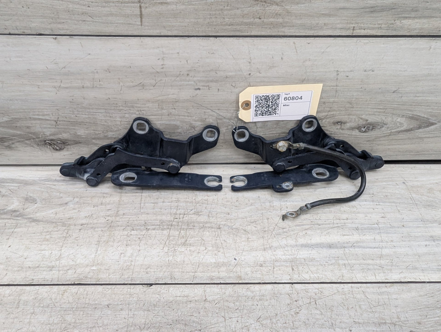 06-13 OEM BMW E90 E91 E92 E93 Hood Bonnet Left Right Side Hood Hinges SET