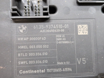 12-18 OEM BMW F82 F30 F32 REM Rear Body Control Unit Electronic Module BCM Box