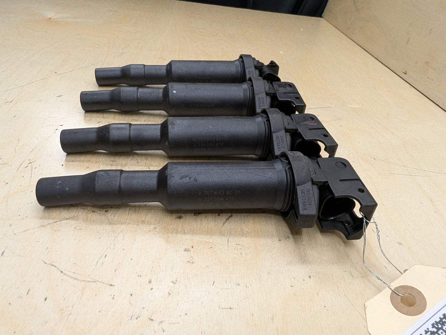 2007-2013 BMW E93 335i N54B30A Engine Motor Ignition Coil SET 7571643