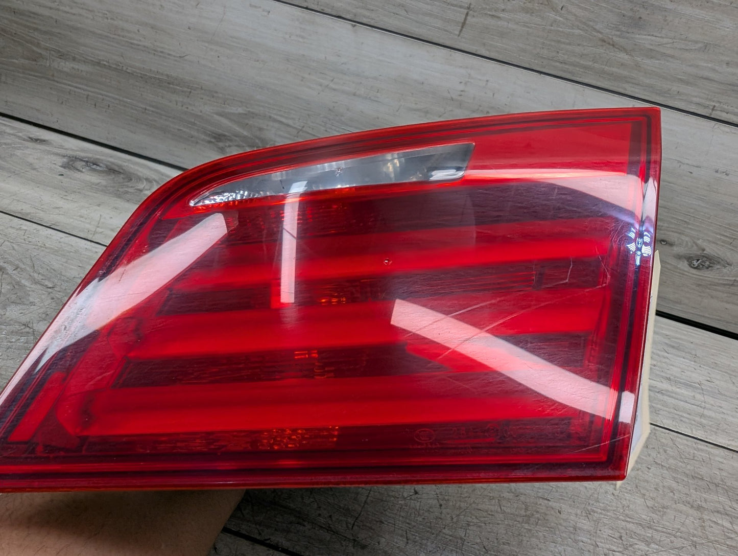 11-13 OEM BMW F10 528 535 550 M5 Right Passenger Side Inner Trunk Tail Light