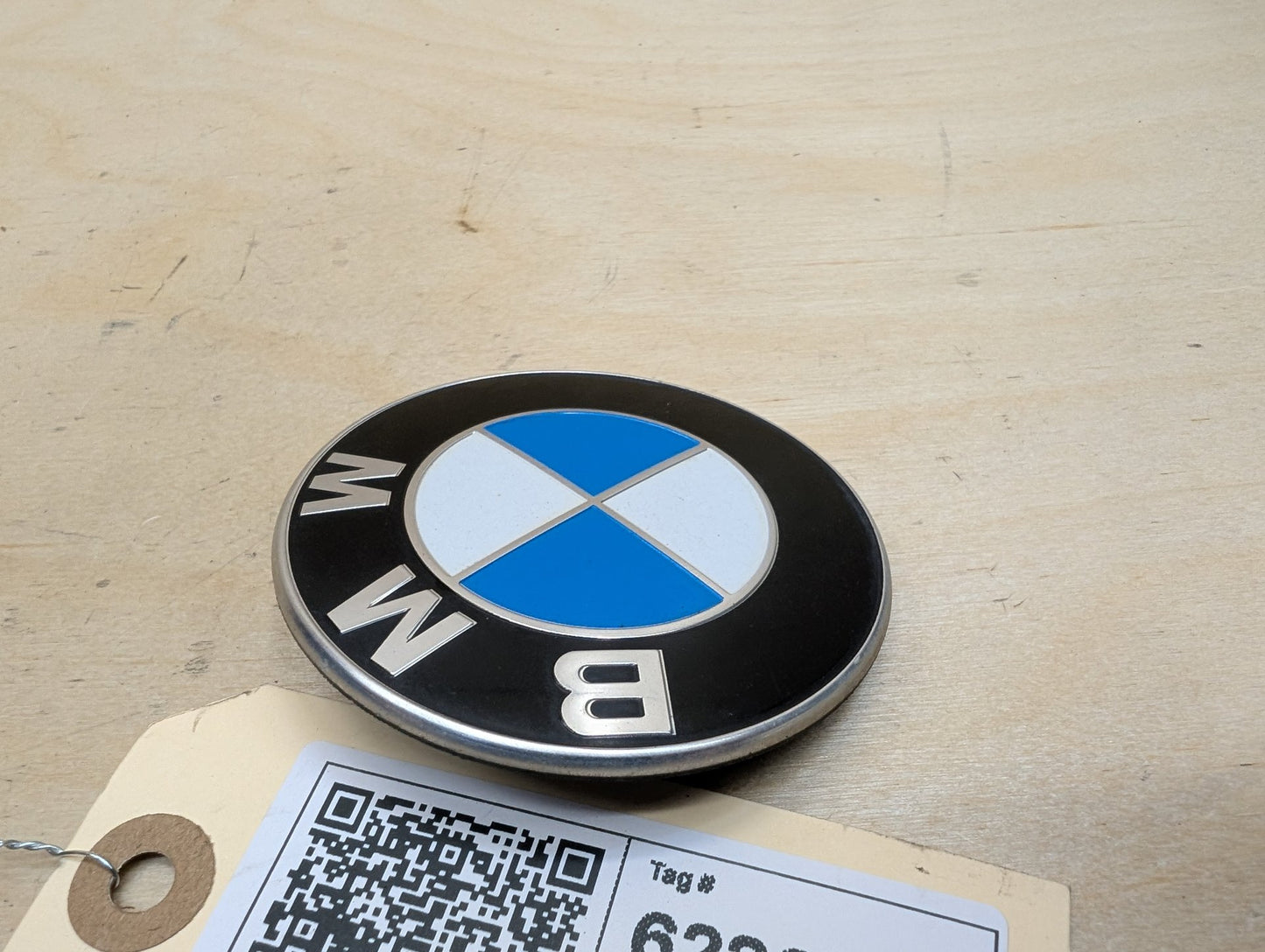 OEM BMW E90 F02 F22 F30 F32 F36 F80 F87 M3 M4 Rear Trunk Lid Round Emblem 74mm
