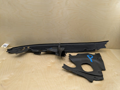 2018-2025 BMW X3 G01 Right Passenger Engine Bay Cover Seal Trim SET 7397490