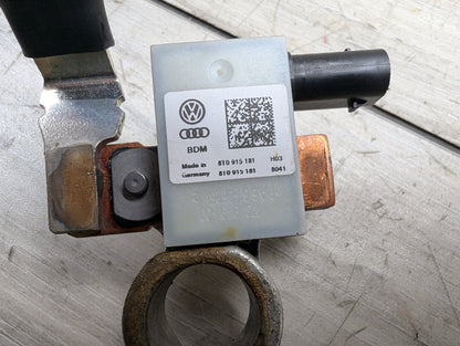 2008 - 2017 Audi S5 8T Battery Negative IBS Wire Cable 8T0915181