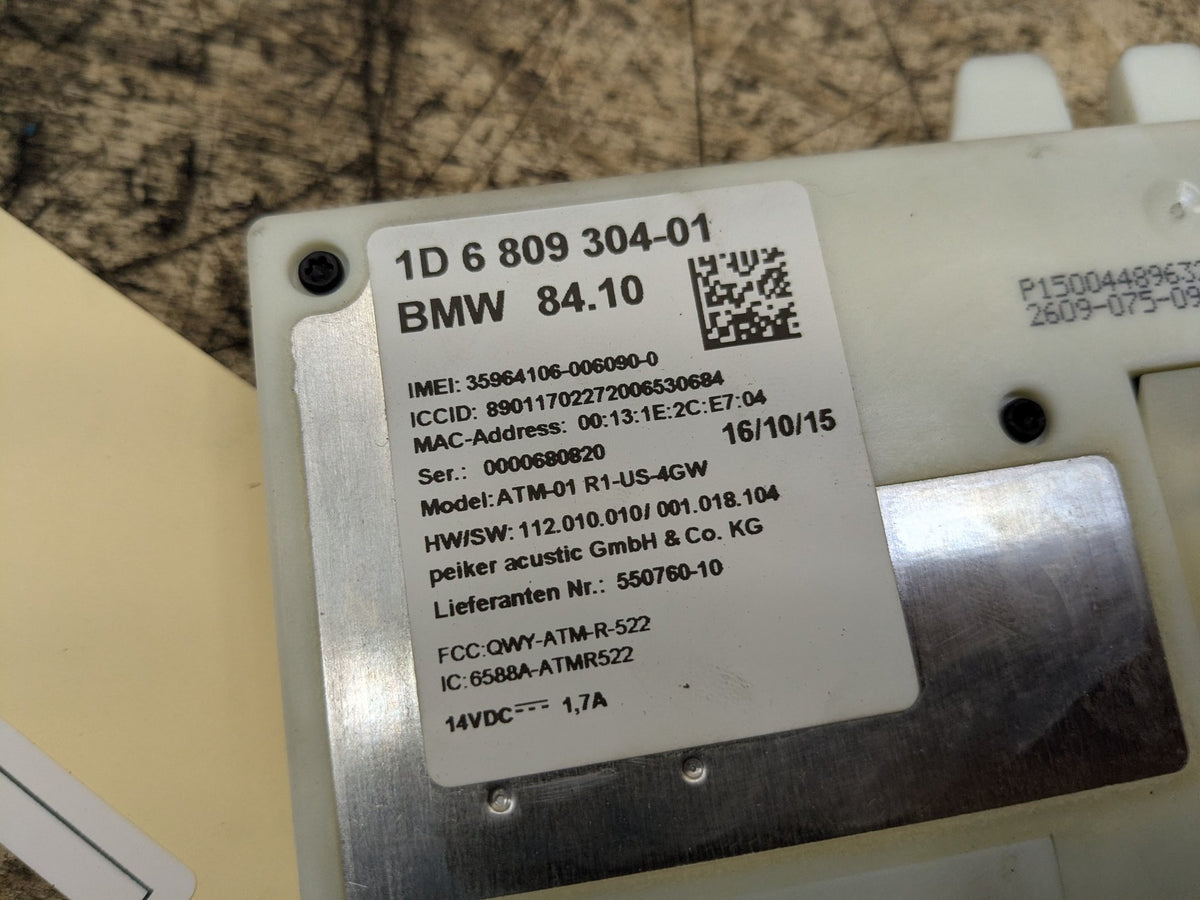 OEM BMW F15 F30 F36 F44 F48 G01 G05 G12 G20 G30 Telematics Control Unit Module